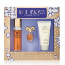 White Diamonds 3 Piece Gift Set By Elizabeth Taylor For Women