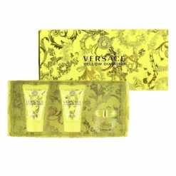 Versace Yellow Diamond 3 Piece Mini Gift Set By Gianni Versace For Women