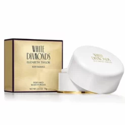 White Diamonds Body Powder By Elizabeth Taylor For Women