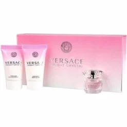 Versace Bright Crystal 3 Piece Mini Set By Gianni Versace For Women