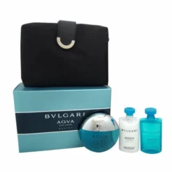 Aqua Marine 4 Pc Set By Bvlgari For Men