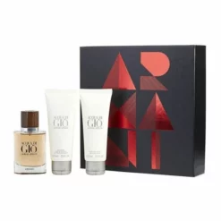 Acqua Di Gio Absolu 3 Piece Gift Set By Giorgio Armani For Men