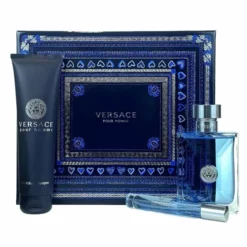 Versace Pour Homme 3 Piece Gift Set By Gianni Versace For Men