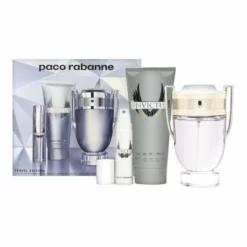 Invictus 3 Piece Gift Set By Paco Rabanne For Men